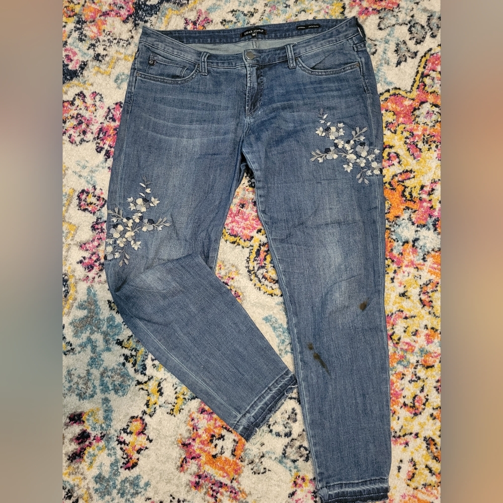 Dear John embroidered jeans